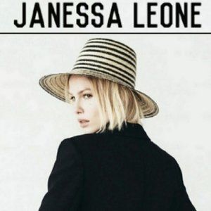 Janessa Leone Auggie Dark Olive Wool Fedora with Suede Band Janessa Leone | Accessories | Janessa Leone Auggie Dark  main image 2